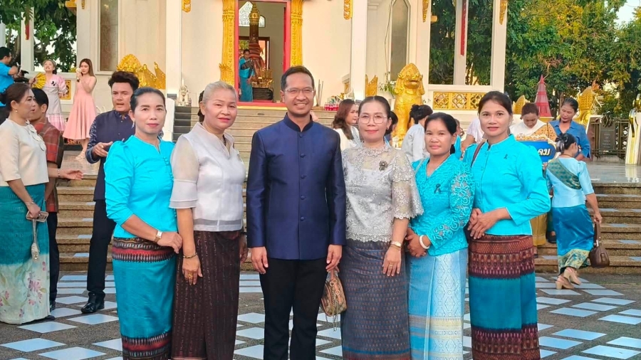 เทศบาลตำบลโพนงาม ร่วมกิจกรรม &ldquo;สืบสานศาสตร์ศิลป์ มรดกแผ่นดิน ผ้าถิ่นไทอุบล&rdquo;