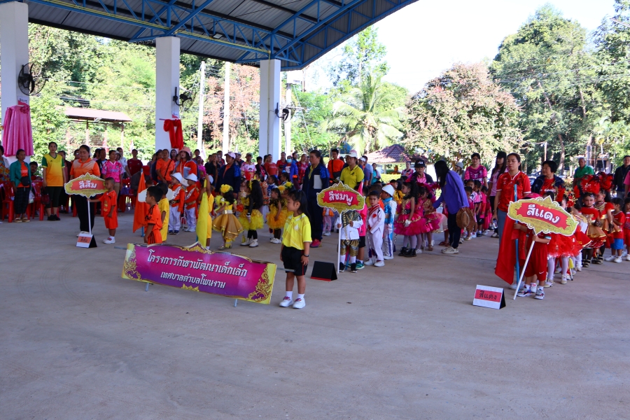 ศูนย์พัฒนาเด็กเล็กตำบลโพนงาม ได้จัดกิจกรรม โครงการแข่งขันกีฬาศูนย์พัฒนาเด็กเล็ก